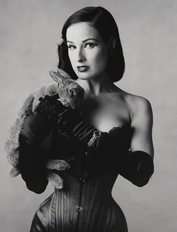 Dita von Teese, Tag Heuer and, of course, bunnies