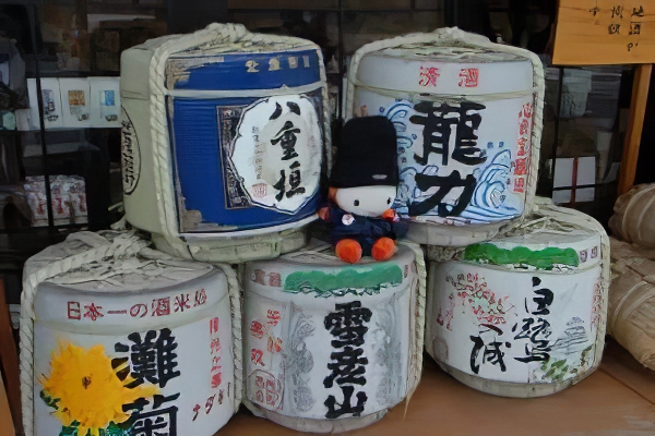 Himeji’s Castle and sake trading