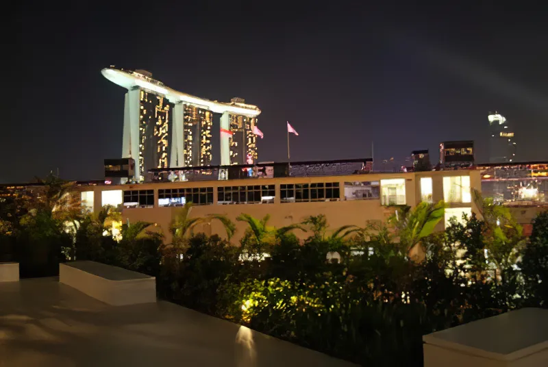 Marina sands bay