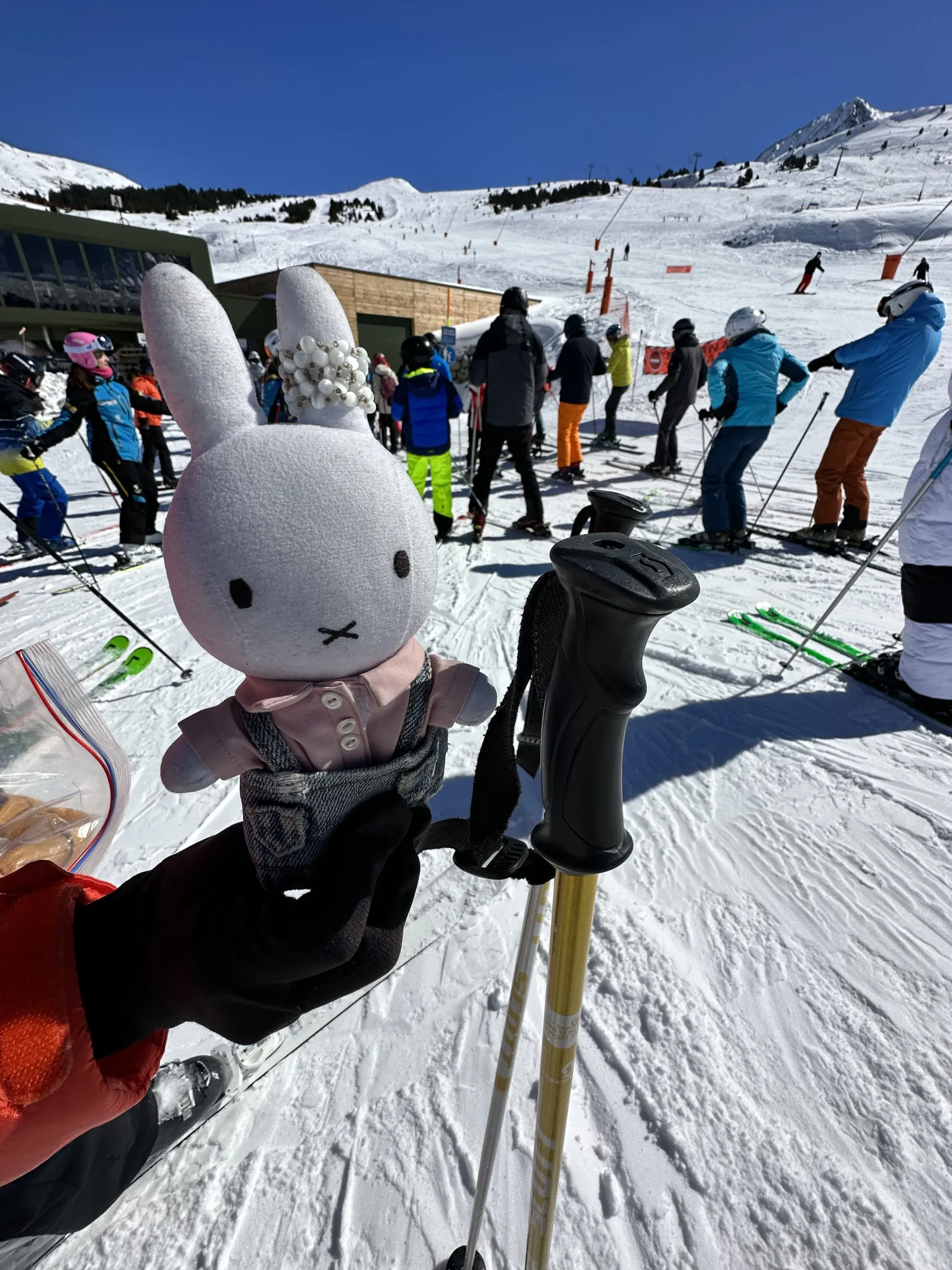 Draculina, Kewpie and Mr Gutang took Nijntje to Baqueira Ski Resort