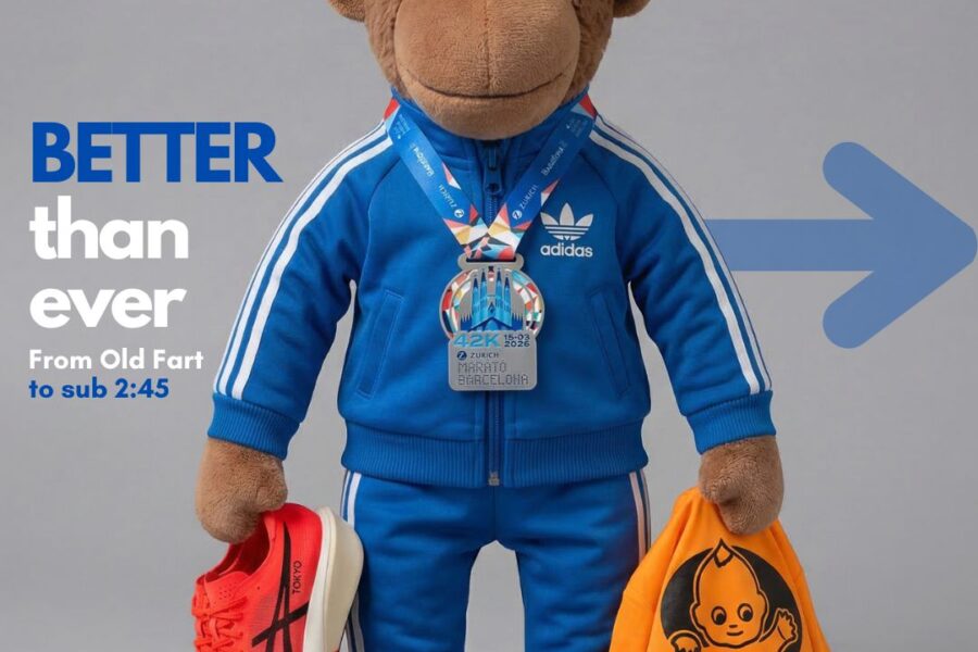 Gutang trained Dad to achieve his best marathon Result Sub 2:45