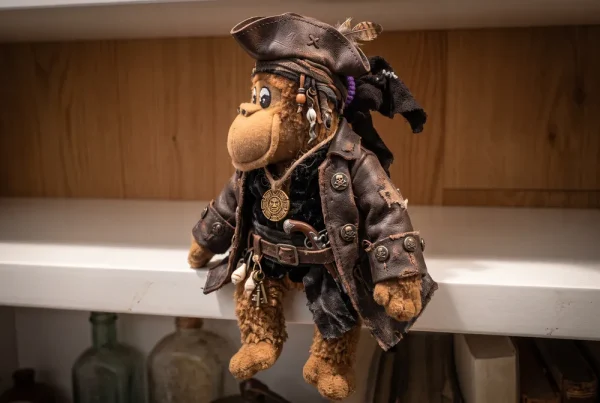Gutang with a pirate costume was in my fisrt Halloween party too