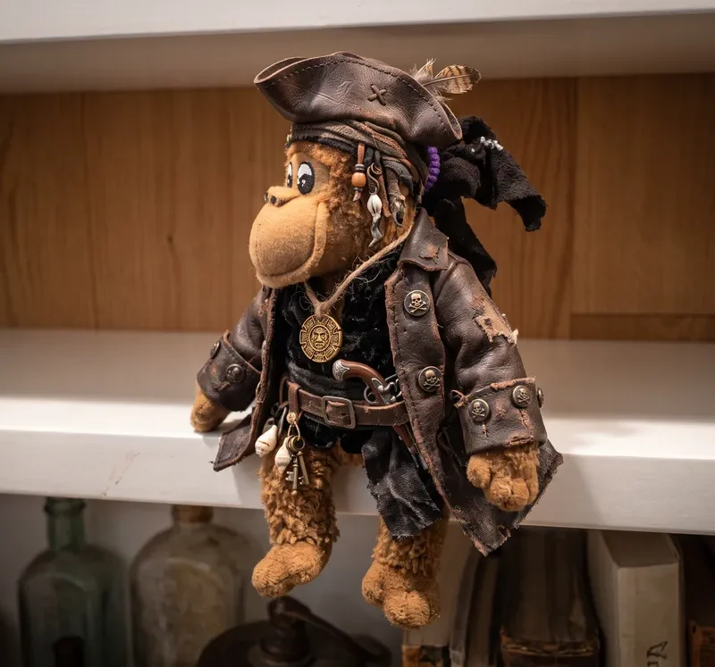 Gutang with a pirate costume was in my fisrt Halloween party too