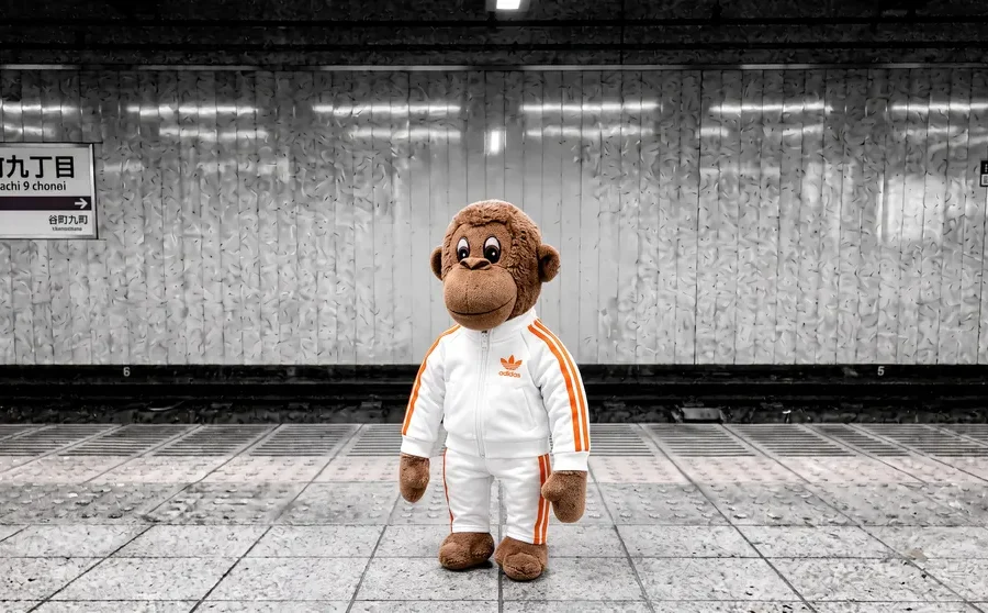 Mr. gutang in the Tokyo Metro